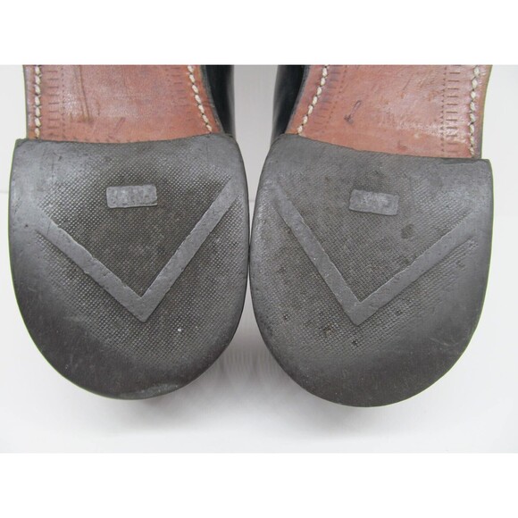 Allen Edmonds Harvard 1239 Mens Black Leather Full Strap Loafers Size US 11 B - Picture 13 of 15